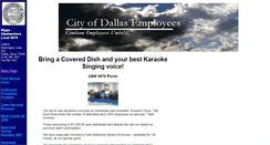 Desktop Screenshot of cityofdallasemployees.com